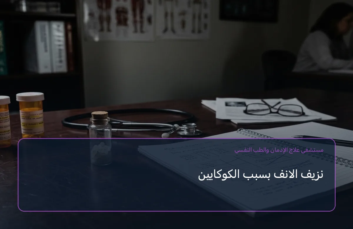 نزيف الانف بسبب الكوكايين
