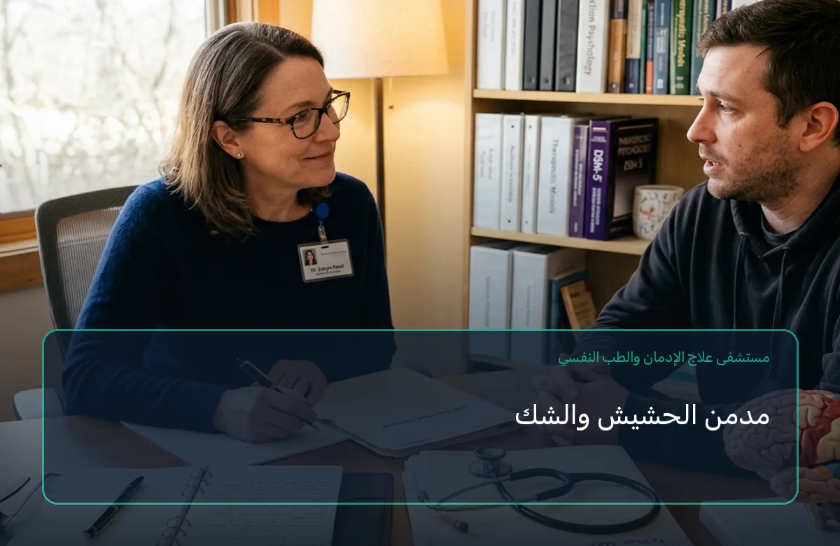 مدمن الحشيش والشك