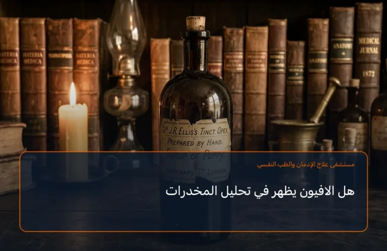هل الافيون يظهر في تحليل المخدرات