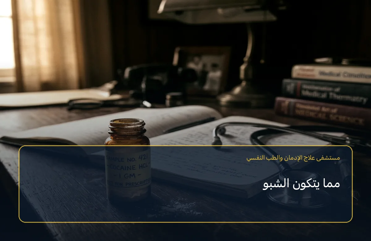 مما يتكون الشبو