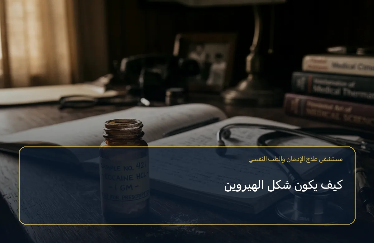 كيف يكون شكل الهيروين