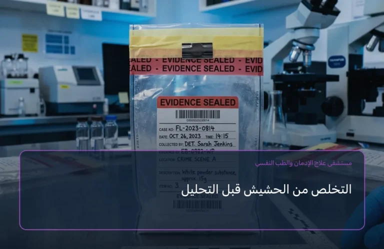 التخلص من الحشيش قبل التحليل